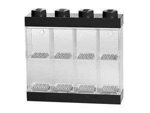 Lego Minifiguren Display Case für 8 Figuren Neu Schwarz Vitrine Showcase - Bild 1 von 1