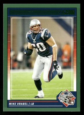 2024 Panini Score Footbal Mike Vrabel #195 - Image 1 of 2
