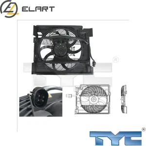 FAN RADIATOR 803-0006 FOR BMW 5E39 M51D25 2.5L M52B28 2.8L M57D30 2.9L M52B25 - Picture 1 of 8