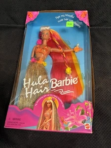 Hula Hair Pink and Gold Barbie Doll Mattel - Picture 1 of 4