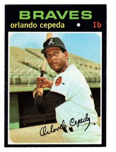 1971 Topps Orlando Cepeda #605 - Foto 1 di 2