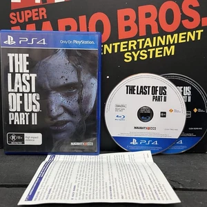 The Last Of Us Part 2 Playstation 4 PS4 PAL TESTED FREE TRACKED POSTAGE - Picture 1 of 16