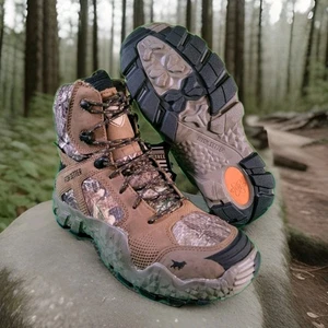 Irish Setter 2831 VAPRTREK 8" Water Proof Hunting Boots, Realtree Edge, Men's 8 - Picture 1 of 14