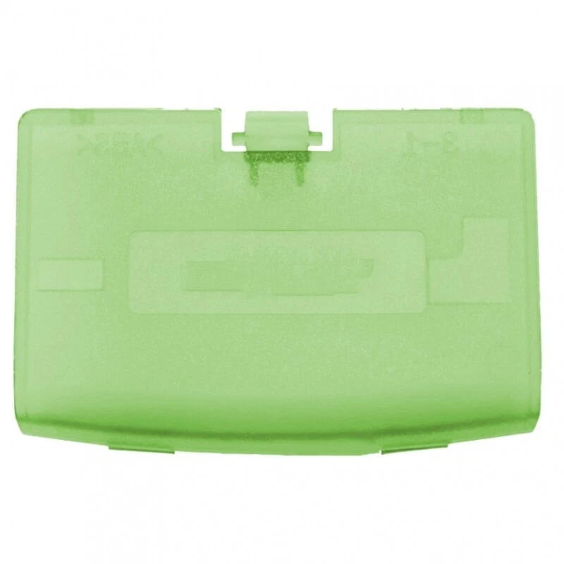 Cache Batterie Pour Nintendo Game Boy Advance Housse Piles Vert Transparent - Photo 1/1