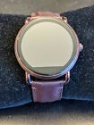 Fossil Q Wander 45mm Smartwatch Bronze-tone Leather Band FTW2113