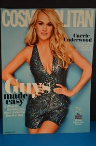 COSMOPOLITAN December 2015 CARRIE UNDERWOOD Fashion Beauty Women Culture VG+ - Picture 1 of 4