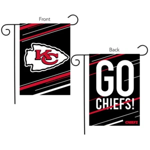 Kansas City Chiefs slogan Garden Flag NFL licenza 12,5" x 18" Briarwood Lane - Foto 1 di 2