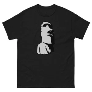 Camiseta Chile Isla de Pascua Isla de Pascua Moai Cabeza de Piedra Conspiración Alienígena - Imagen 1 de 8