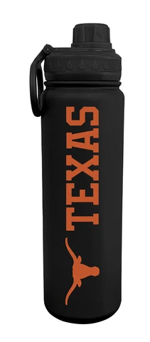 Texas Longhorns 24oz Insulated Steel Sport Bottle Cover