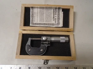 MACHINIST TOOL LATHE MILL Unused Cen Tech Digital Carbide Tip Micrometer  - Picture 1 of 3