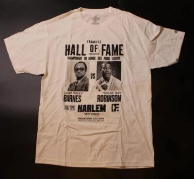 Camiseta Hall Of Fame Ltd. Nicky Barnes Sugar Ray Robinson Harlem Talla L Hombres Foto 1 de 4