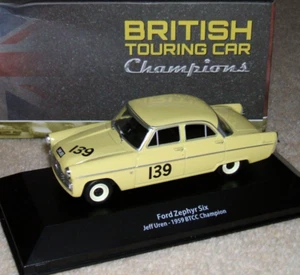 Atlas Editions BTCC Ford Zephyr Six Jeff Uren 1959 British Touring Car Champion - Picture 1 of 10