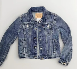 Levi’s Denim Jacket Youth Small Festival Cowgirl Country Southern Fall NWOT - Picture 1 of 5