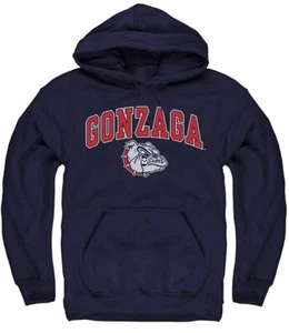 Campus Colores Gonzaga Bulldogs Manga Larga Adulto Sudadera con Capucha Talla Mediana - Imagen 1 de 11
