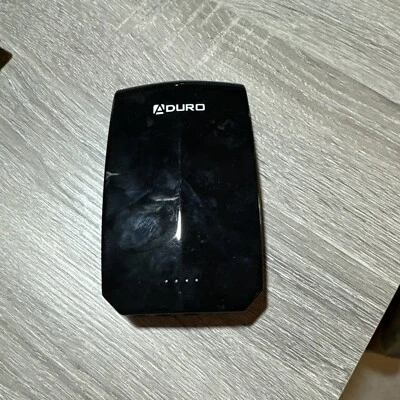 Aduro Portable Power Bank 3 USB Ports 11000MAH Capacity Black Gray Case 4.1 AMP - Image 1 of 4