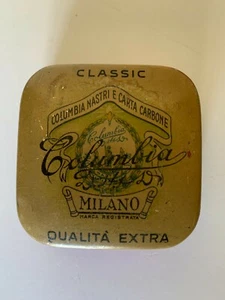 Scatola vintage in latta - nastro macchina da scrivere COLUMBIA - Foto 1 di 6
