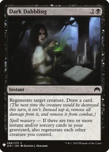 MTG-4x-Near Mint, English-Dark Dabbling-Mystery Booster - Picture 1 of 1