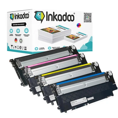 INKADOO Cartouche toner Compatible Avec HP W2070A/117A xl Laser Couleur MFP 178 NW