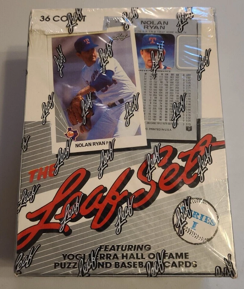 1990 Leaf 9.0 Pack Baseball Graded Pack