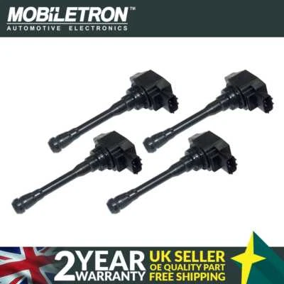 4 Pack of Mobiletron CN-46 Ignition Coil for Nissan Cube Juke Note - Image 1 of 2
