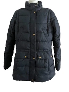 Barbour Jacke Damen Größe US 6 UK 10 Blau Goldfinch Stepp Reißverschluss Neu Outdoor - Bild 1 von 15