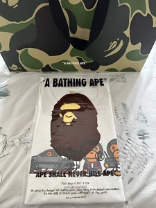 A Bathing Ape T Shirt - L - Back To The Future Collab. Rare & Genuine - Picture 1 of 10