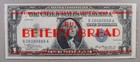 1935 $1 Silver Certificate Beier's Bread Cellophane Advertising Note