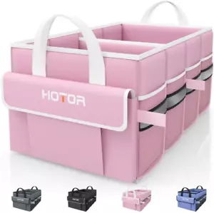 Foldable Trunk Organizer - SUV, Sedan & Van, Sturdy Base Panel for Car Accessori - Picture 1 of 12