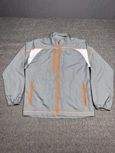 Footjoy Jacket Mens S Gray Softshell Golf Full Zip Wind Breaker - Picture 1 of 10