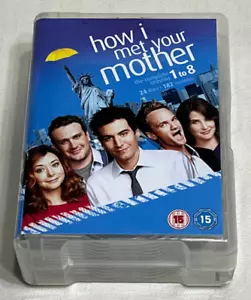 HOW I MET YOUR MOTHER : The Complete Seasons 1-8 24 Disc DVD Boxset In Vgc - Foto 1 di 6