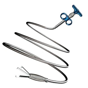 120" Grabber Claw Pick up Sewer Cleaning Hook Drain Clog Remover Drain Snake ... - Picture 1 of 9