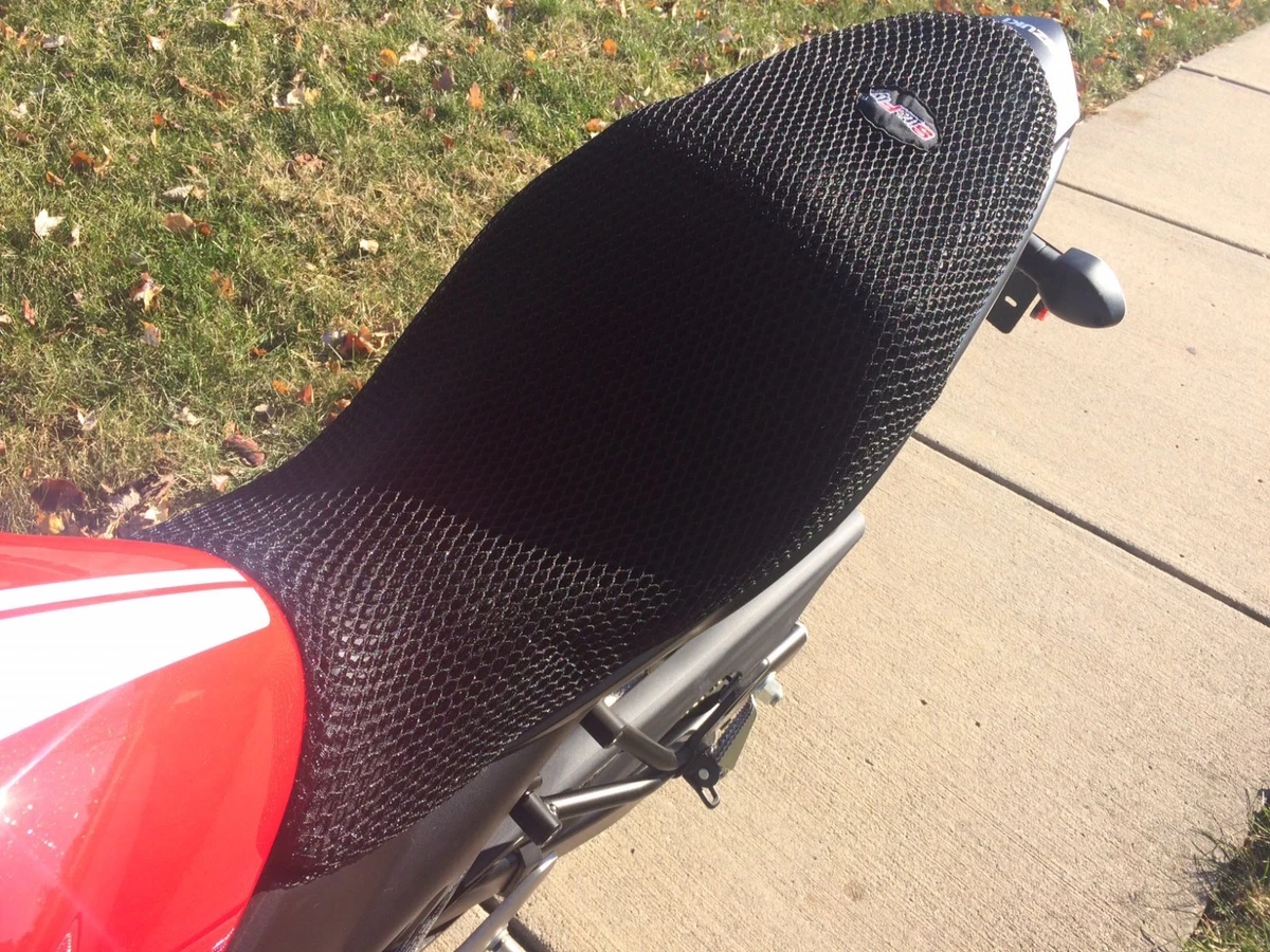 Suzuk SV Seat Cover Set SV650S 03-2010 2-TONE BLACK & ORANGE 25 COLORS