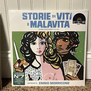Bande originale Ennio Morricone Storie Di Vita LP NEUF vinyle de couleur verte RSD 2024