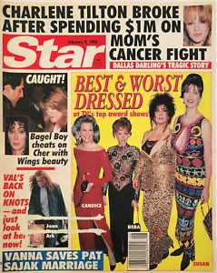 Star Magazine Charlene Tilton, Cher, Best and Worst Dressed, February 9 1993