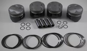 NIPPON RACING FLOATING 81MM JDM P73-00 B18C INTEGRA TYPE R ITR PISTON SET NPR - Picture 1 of 4