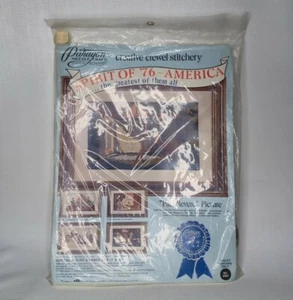 Paragon Needlecraft 18"x12" Spirit of '76 Paul Revere #0909 Crewel Stitchery Kit - Picture 1 of 6