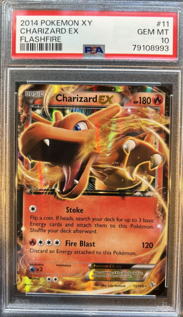 Pokémon TCG: M Charizard EX (69/106) - XY2 Flash de Fogo em