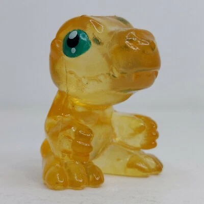 Digimon Digital Monsters 1" Clear Agumon Mini PVC Figure Bandai China H-T - Image 1 of 3