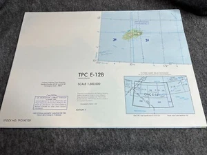 Gráfico de Pilotaje Táctico TPC Mapeo de Defensa de Colección TPC E-12B Estados Unidos - Imagen 1 de 3