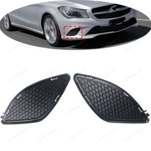 Front Bumper Side Bezel Cover Grille t For Mercedes Benz W117 CLA 2014-2016,Pair - Picture 1 of 7