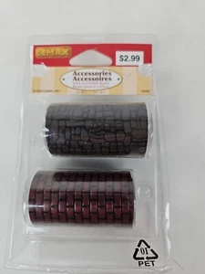 Vtg Lemax Brick & Pebble Roads Accessories New Sears Christmas Village - Bild 1 von 3