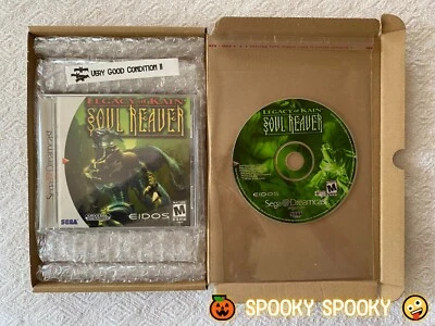 Legacy of Kain Soul Reaver Sega Dreamcast - NTSC-U/C USA VGC CIB - Tracked - Image 1 of 4