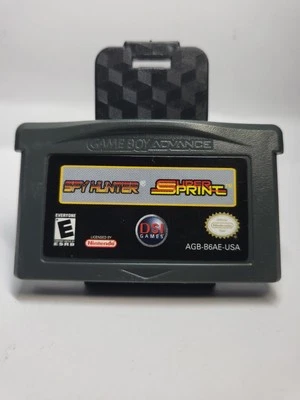 Cartucho Spy Hunter / Super Sprint GBA (Nintendo Game Boy Advance, 2005) Testado - Imagem 1 de 3