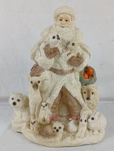 1992 LTD EDITION #5945 DI 7500 LA LEGGENDA DI BABBO NATALE (CF-035) BABBO NATALE ARTICO - Foto 1 di 4