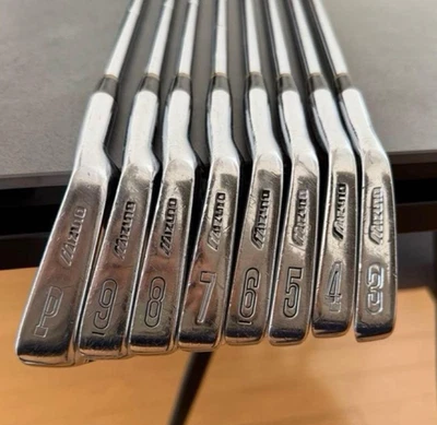 Mizuno Pro MS-1 Iron Set 3-PW 8pcs True Temper Dynamic S Flex Grips Need Replace - Image 1 of 4