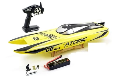 Volantex Racent Atomic 70cm Brushless RC Racing Speed Boat ARTR - Fast 60KPH! - Image 1 of 4