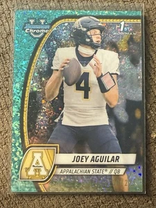 2024 Bowman U Chrome - Joey Aguilar #103 Aqua Mini-Diamond Refractor 130/275 - Bild 1 von 2
