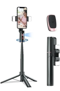 Auto Face Tracking Tripod with Remote 360° Rotation Tracking Phone Holder Stand - Picture 1 of 8