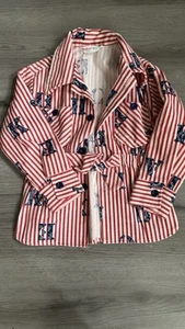 vintage Healthtex Child’s Corduroy Alphabet Jacket 5T - Picture 1 of 8