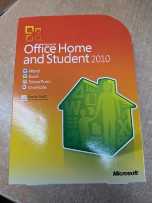 Microsoft Office Home and Student 2010 PC Word, Excel, PowerPoint - Image 1 of 4